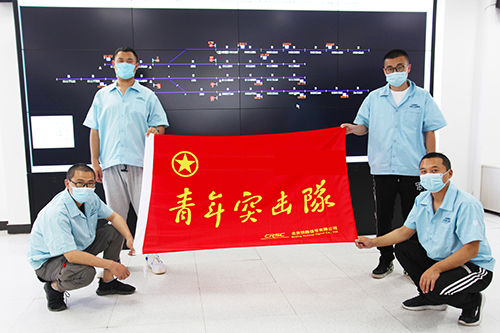 北信青年突击队全力保障京沈客专信号设备安装测试