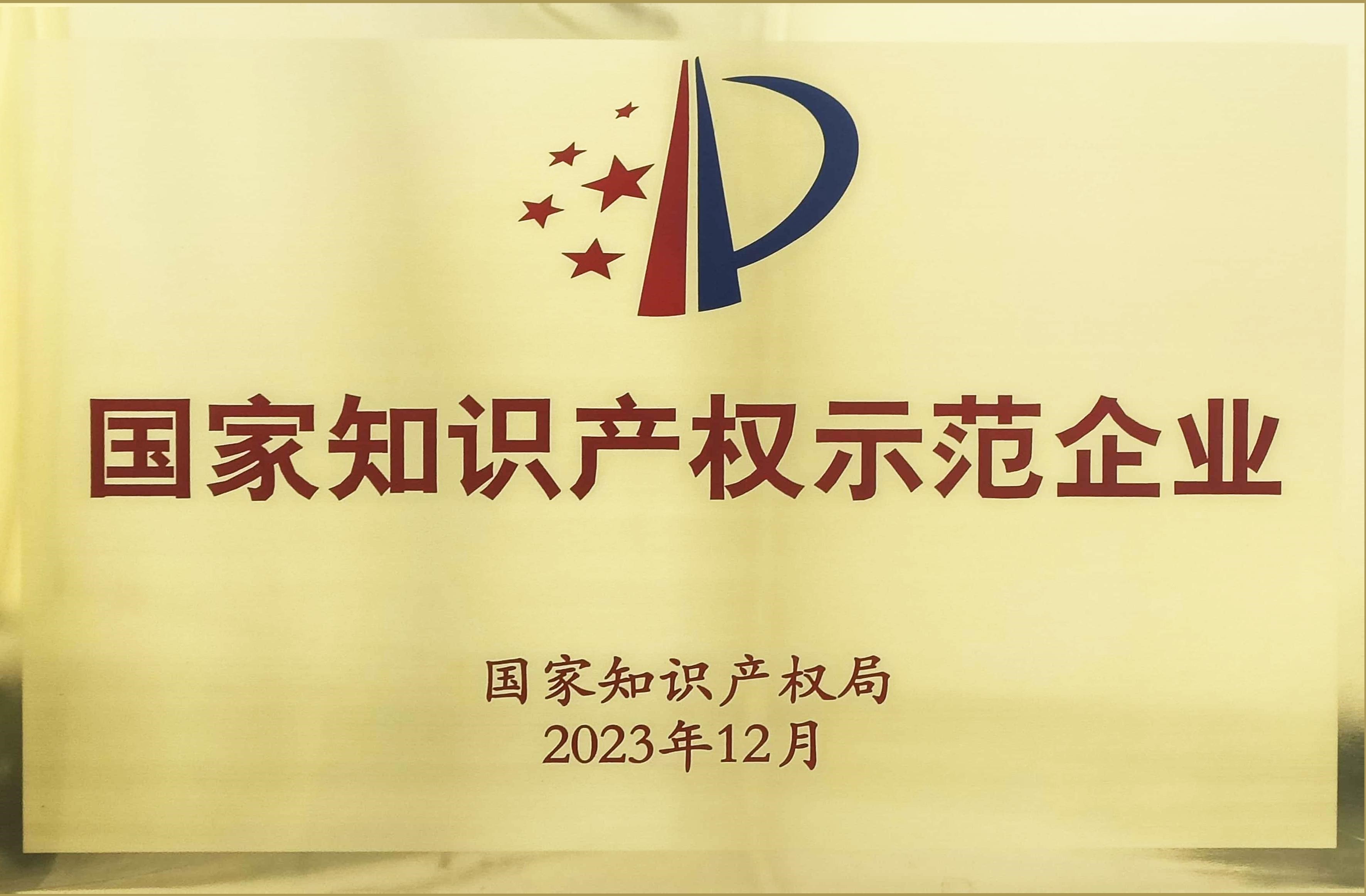 北信公司喜获“国家知识产权示范企业”称号