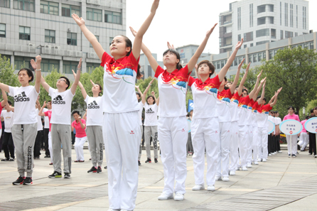 公司获市北园区广播操比赛二等奖