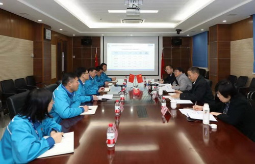 中国通号总经理徐宗祥一行莅临上通公司调研指导工作