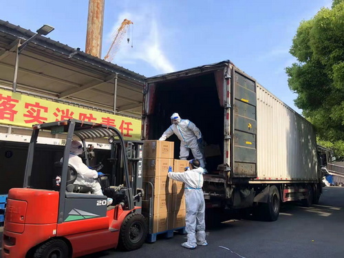上通公司多措并举抗疫情保生产