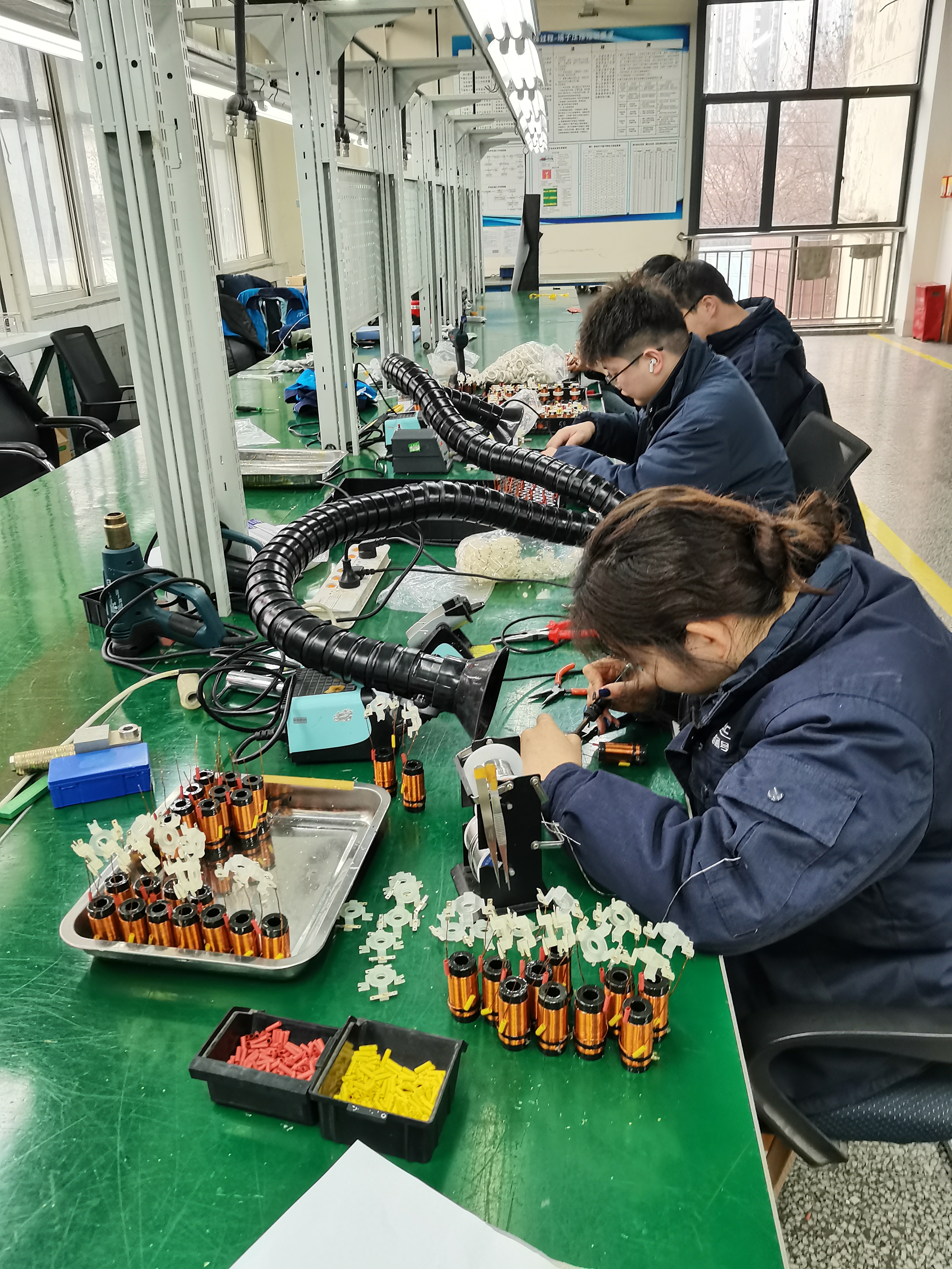 新年新气象，成通公司电装车间开工忙