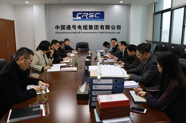 股份公司督导组到通号电缆集团开展学习贯彻两个会议精神督导检查