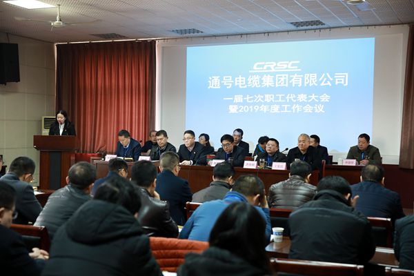 电缆集团召开一届七次职代会暨2019年度工作会议