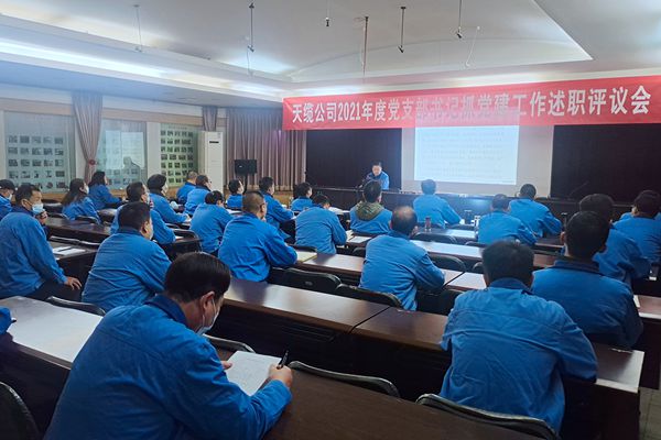 基层党建“年终考” 述职评议“交答卷”