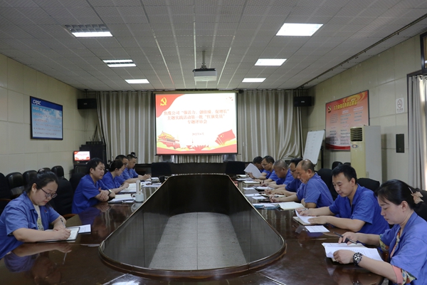 焦缆公司党委组织第一批“红旗党员”专题评审会