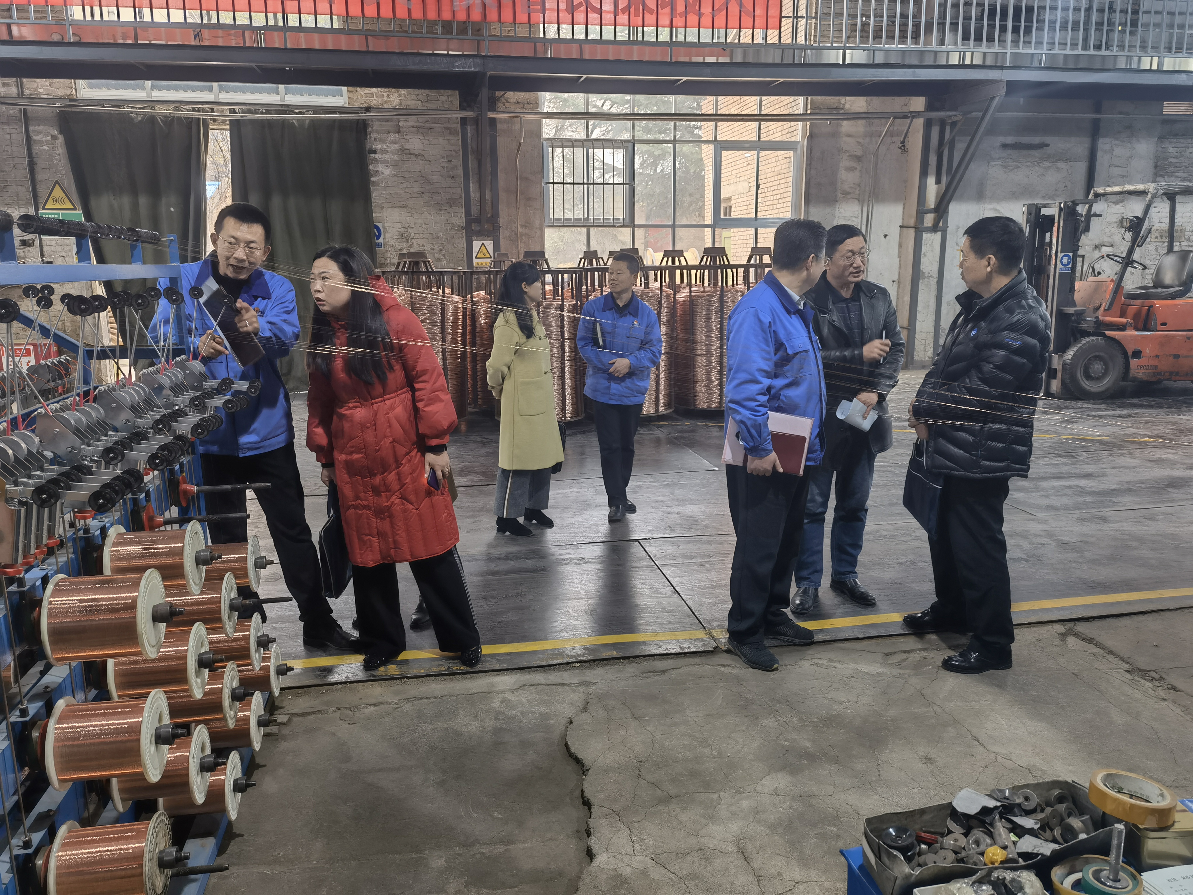 甘肃省市场监督管理局来公司对产品许可证使用情况进行监督抽查