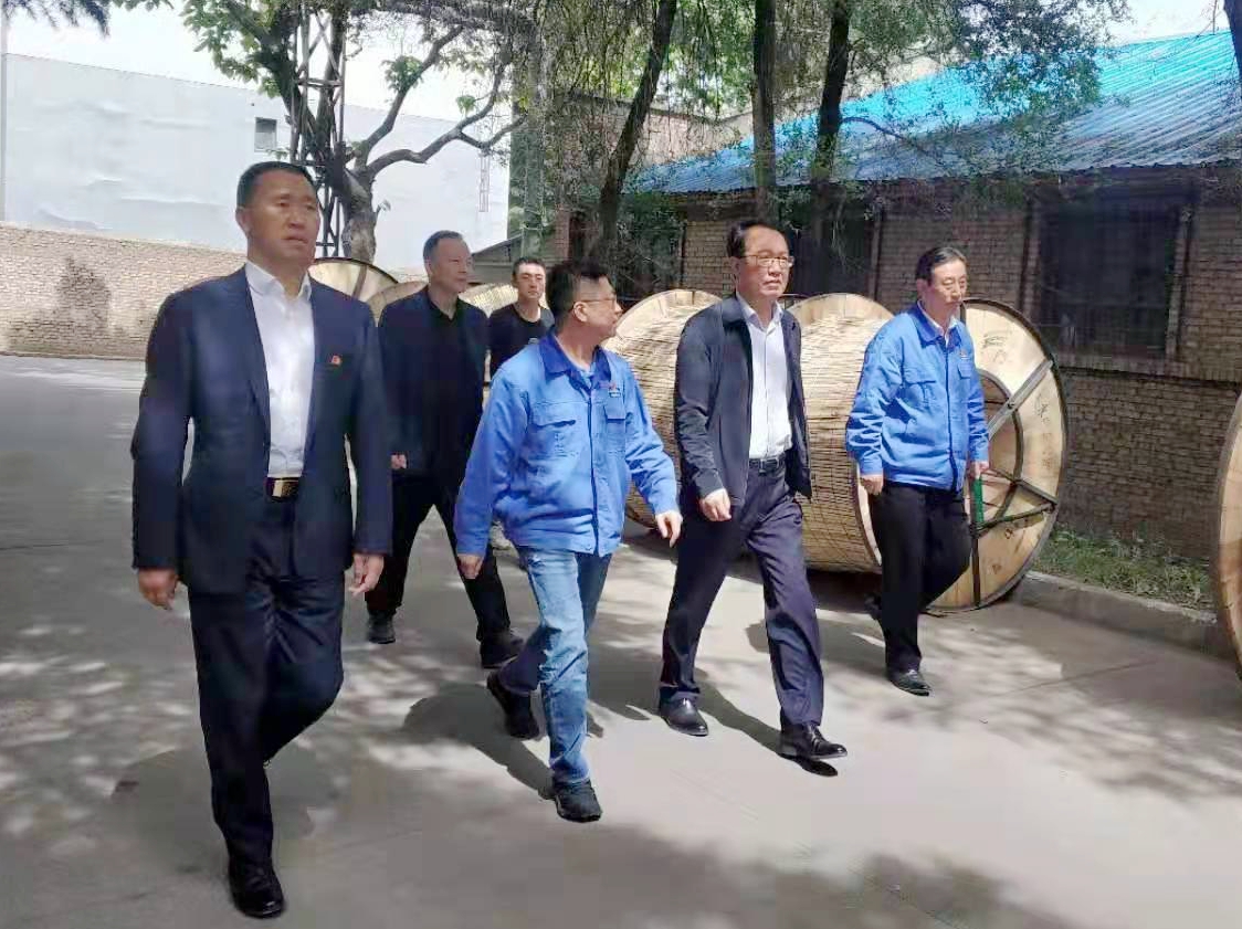 天水市委常委 副市长景丹带队督导检查天缆公司安全生产工作