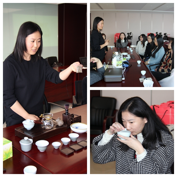 投资公司组织开展“三八”妇女节茶艺沙龙活动