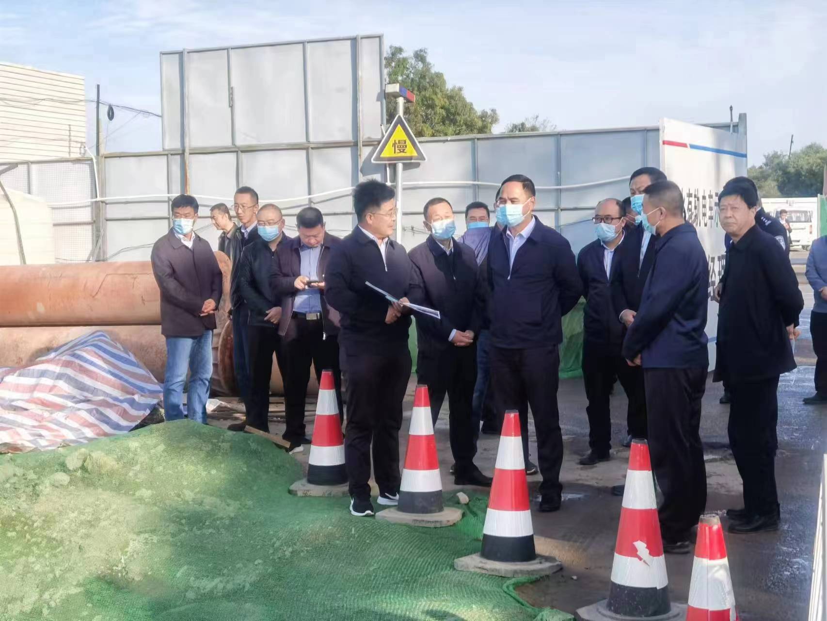 天水市副市长胡志勇调研有轨电车示范线工程（二期）建设情况