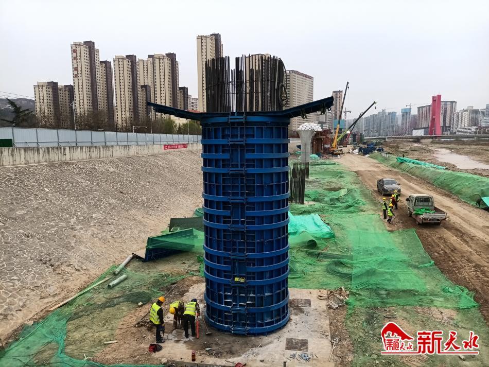 防疫生产两不误 有轨电车示范线（二期）项目有序推进