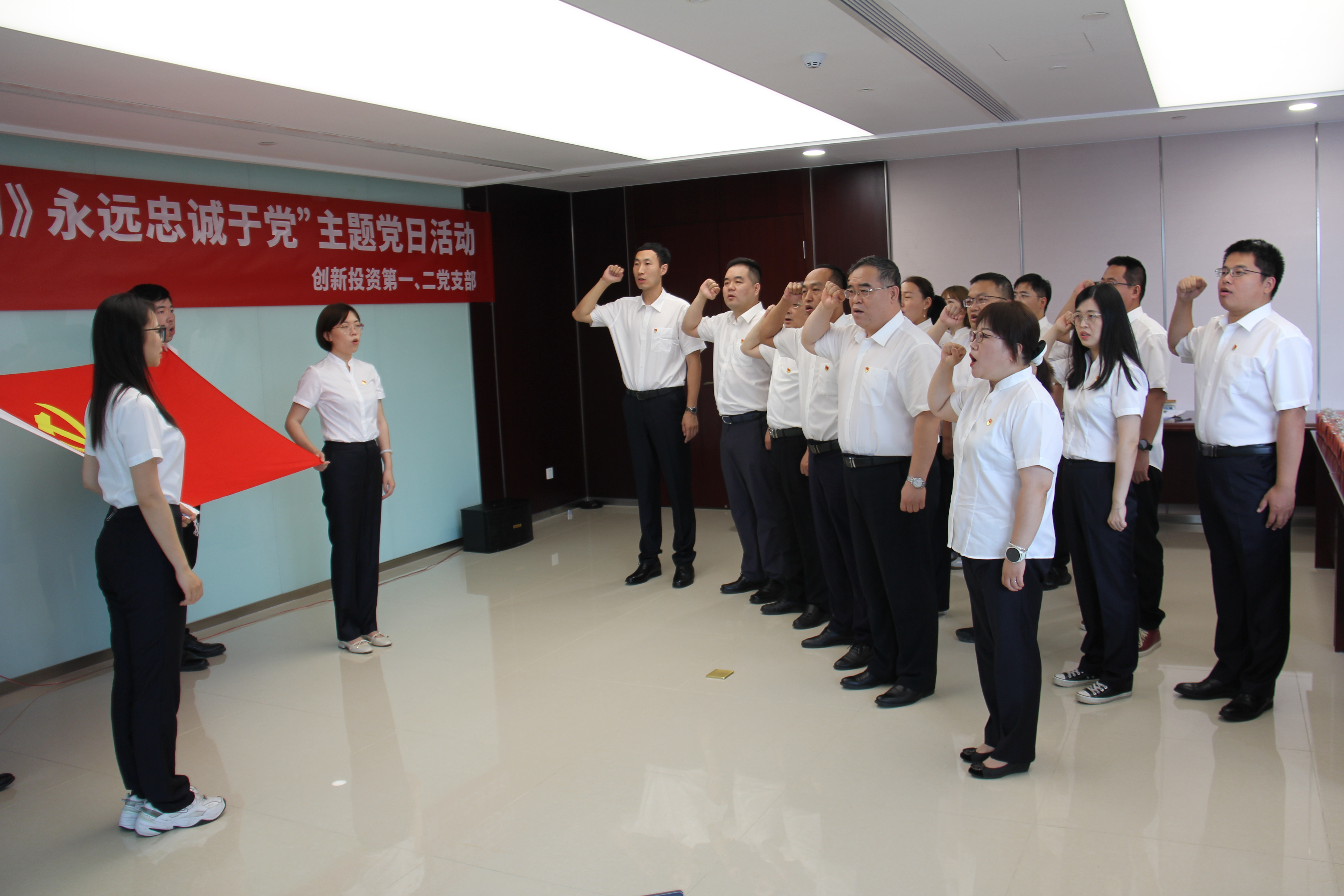 创新投资临时党委所属各基层党组织开展庆七一系列主题党日活动