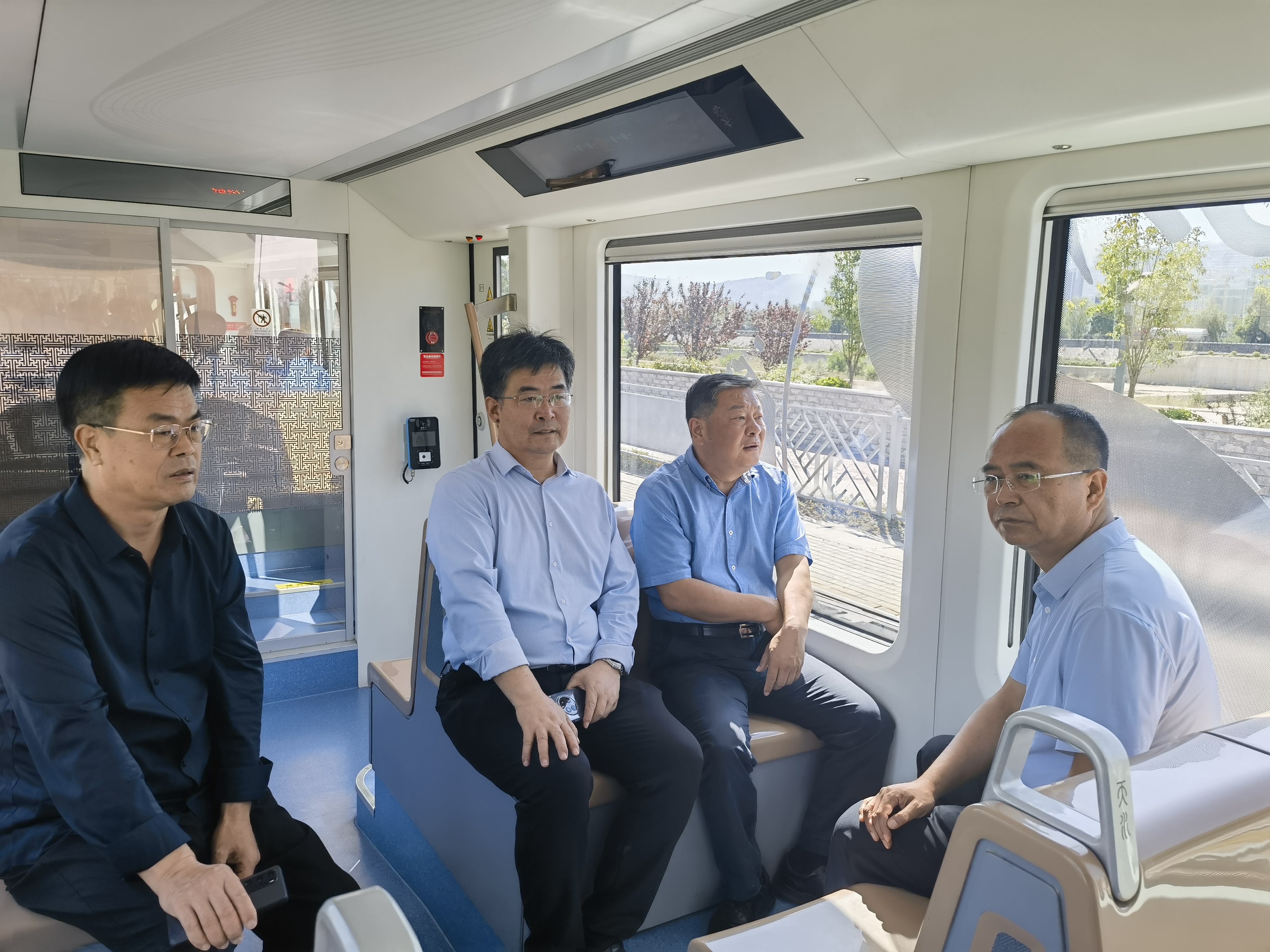 交通运输部调研天水有轨电车运营安全工作